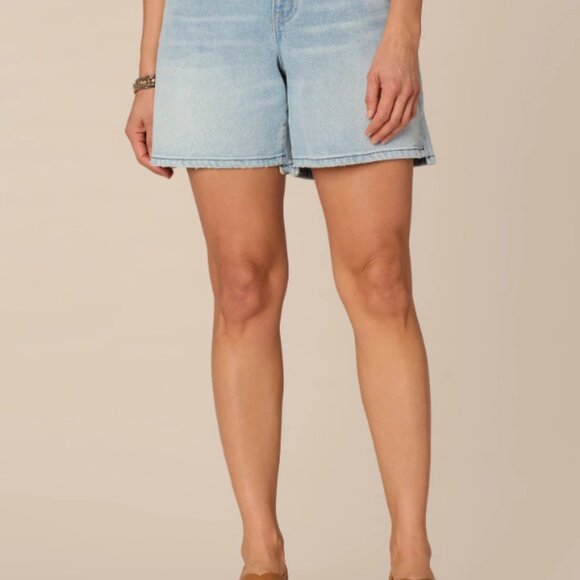 "Ab"leisure Skyrise Drawstring Relaxed  Shorts with Side Slit WS-165 - Picture 2 of 4